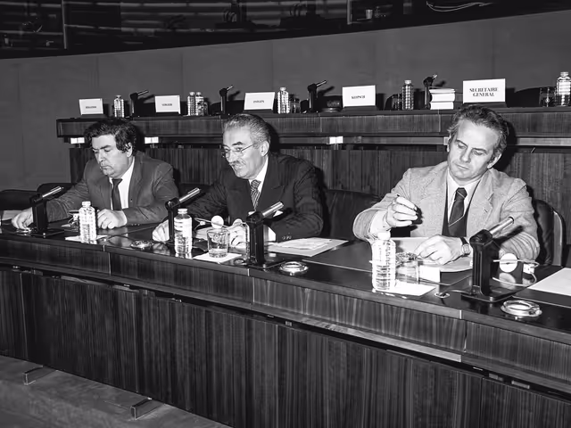 Billede 24: Meeting at the EP in Strasbourg in February 1985