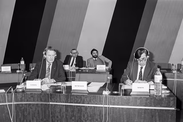 Meeting with New-Zealand Delegation at the EP in Strasbourg in February 1985