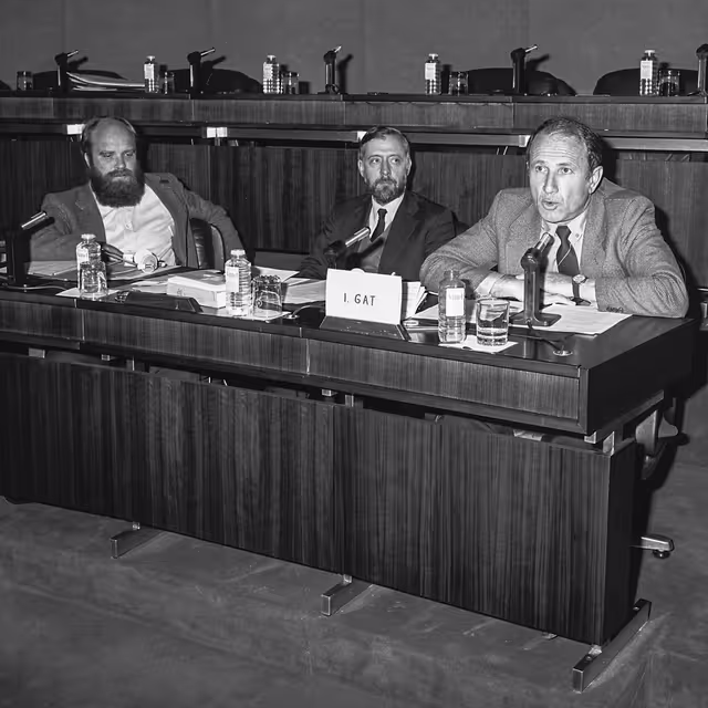 Billede 22: Meeting at the EP in Strasbourg in February 1985