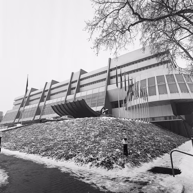 Billede 11: European Parliament in Strasbourg in February 1985.