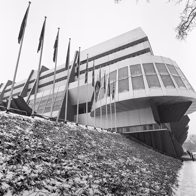 Billede 10: European Parliament in Strasbourg in February 1985.