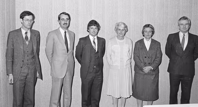 Billede 43: Meeting with New-Zealand Delegation at the EP in Strasbourg in February 1985