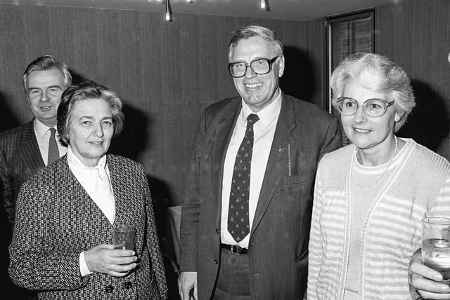 Billede 44: Meeting with New-Zealand Delegation at the EP in Strasbourg in February 1985