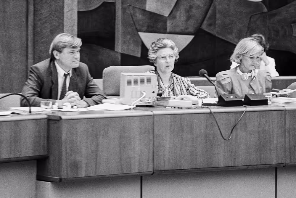 Plenary session at the European Parliament in Luxembourg