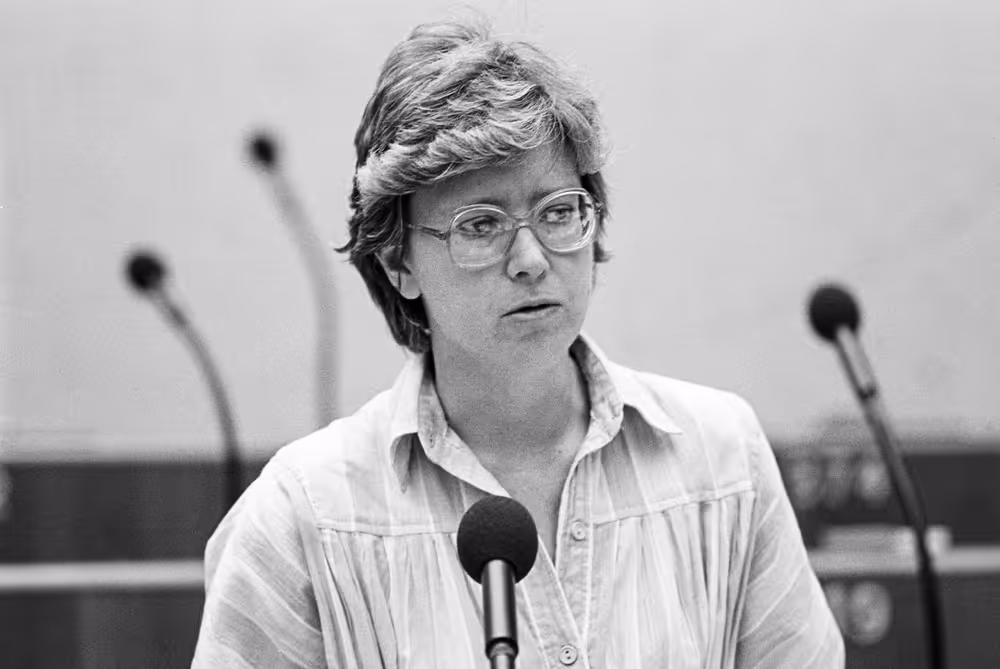 Portrait of MEP Caroline JACKSON during the Plenary session at the European Parliament in Luxembourg