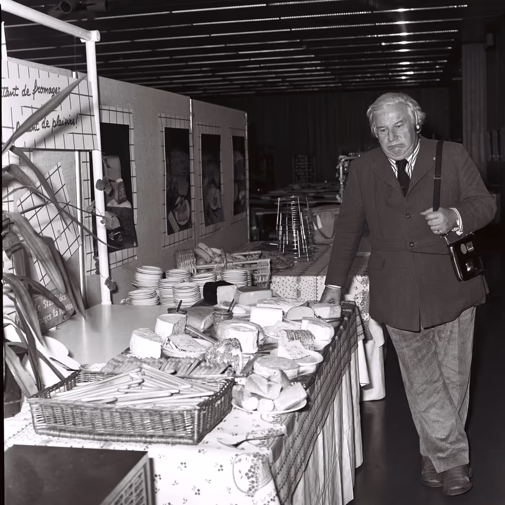 Peter USTINOV during the video production of ' Our Europe ' in Strasbourg.This documentary aimed at presenting the European Institutions was produced by Skippon Video Associates for the UK Office of the European Parliament.