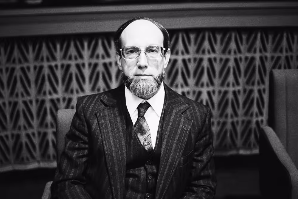 MEP Jorge PEGADO LIZ during a session in Strasbourg in January 1986.