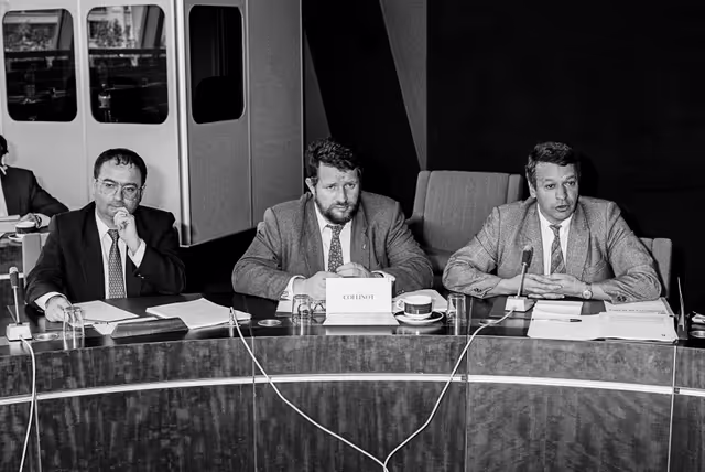 Meeting of the Group of the European Right in Strasbourg