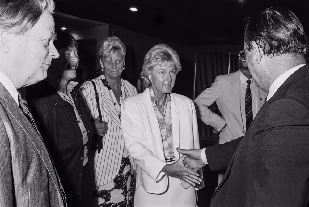 The Lord John E. TOMLINSON with guests in Strasbourg