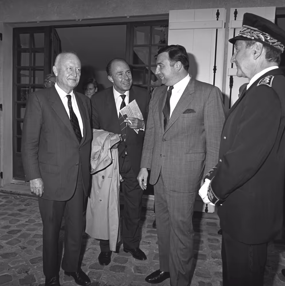 Inauguration of the Jean Monnet House (Maison Jean Monnet) in June 1987