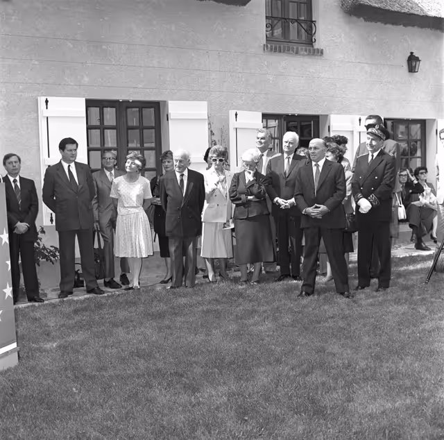 Снимка 49: Inauguration of the Jean Monnet House (Maison Jean Monnet) in June 1987