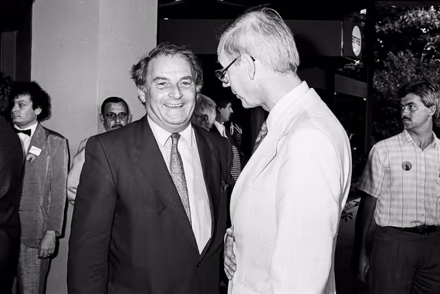 Meeting on ' Strasbourg and Europe ' in the Palais des Congres of Strasbourg