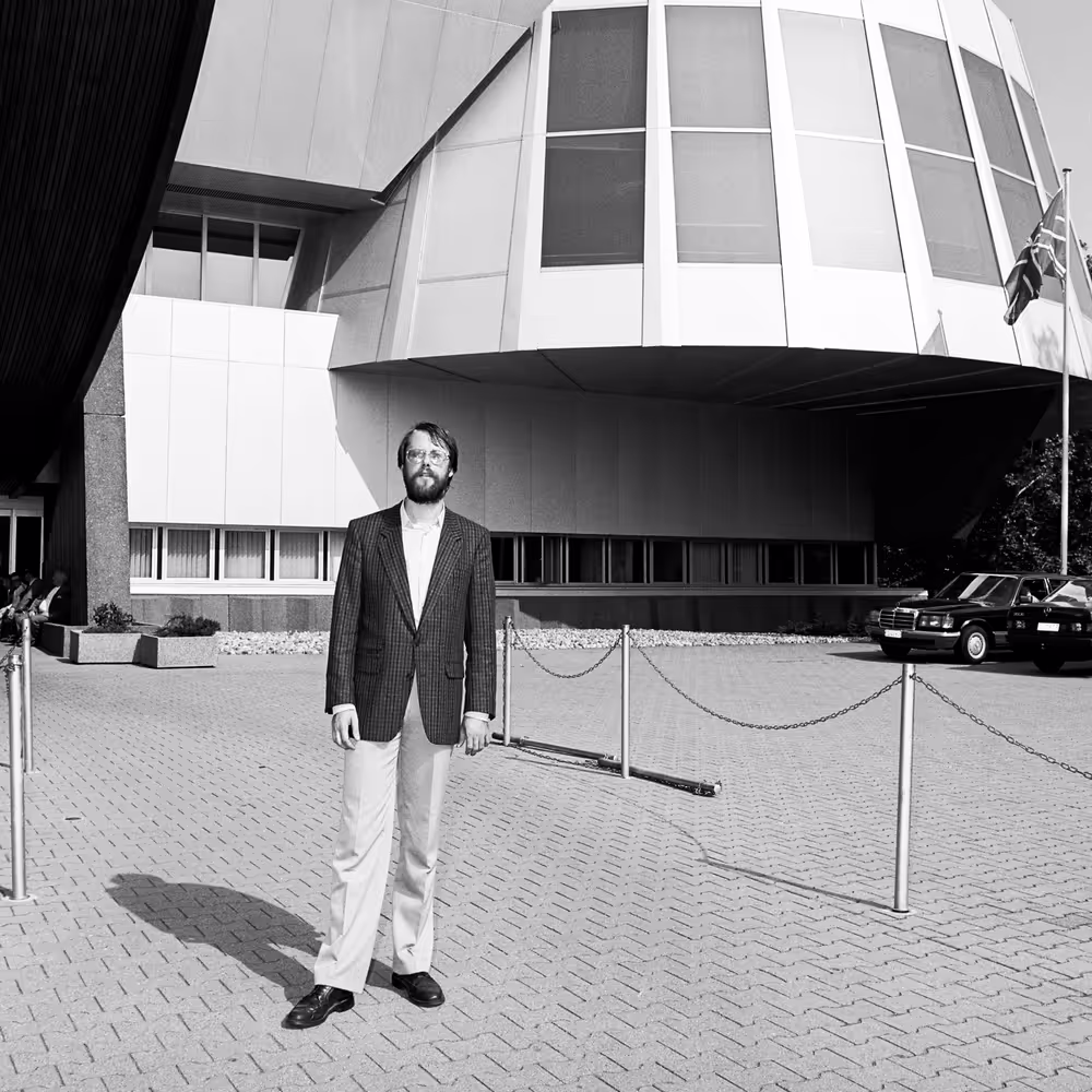 Visitors at the European Parlament in Strasbourg