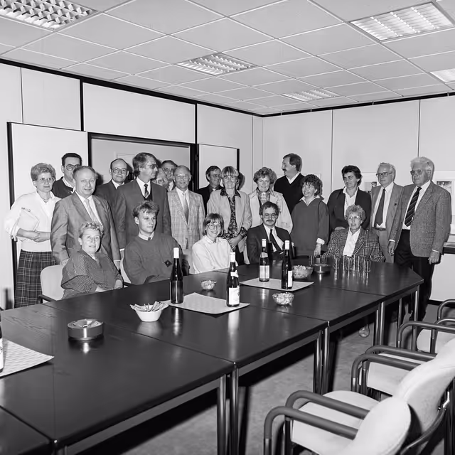 Foto 26: MEP Siegbert ALBER meets with guests at the EP in Strasbourg