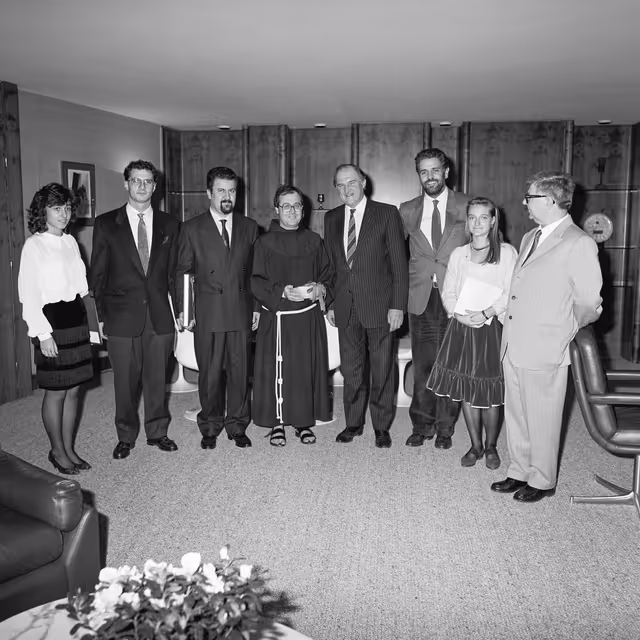 Foto 9: Lord Henri PLUMB - EP President meets with guests