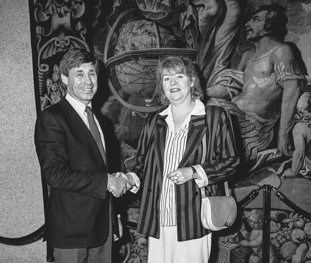 Foto 7: MEP Bouke BEUMER meets with a guest at the EP in Strasbourg