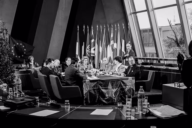 Foto 9: Visit of members of the International Telecommunication Union (ITU)  to the EP in Strasbourg.