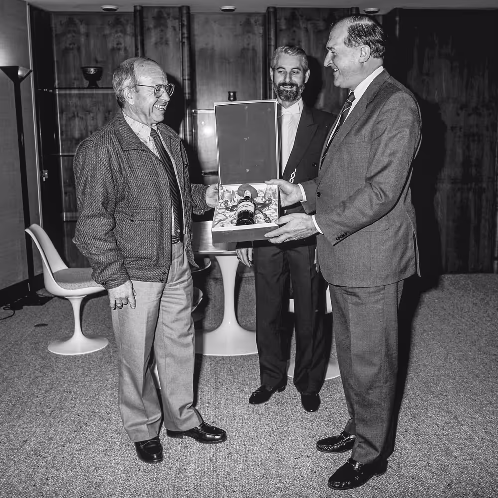 Lord PLUMB - EP President meets with a spanish guest