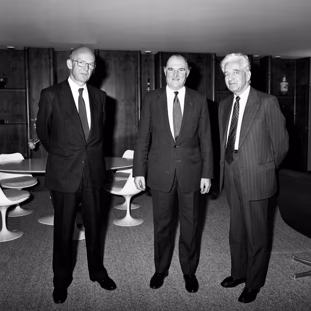 Fotografija 13: EP President with a guest in Strasbourg