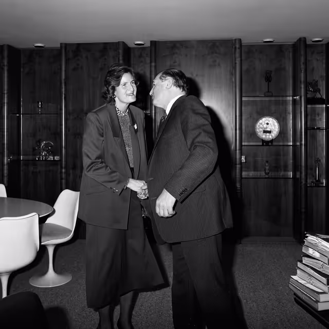 Fotografija 2: EP President meets with a guest from Leicester