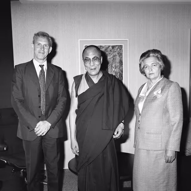 Suriet 19: Visit of the Dalai Lama at the European Parliament in Strasbourg