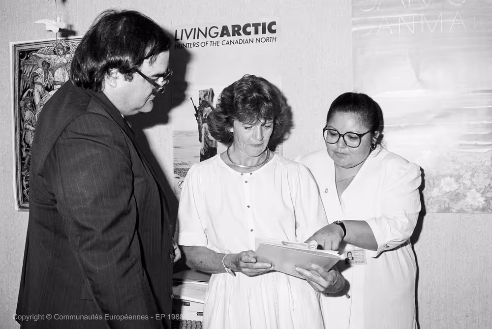 MEP Birgit BJOERNVIG meets Indians