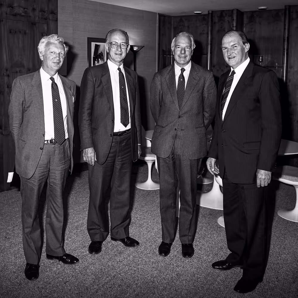 Lord Henry PLUMB - EP President meets with FERGUSSON and guests