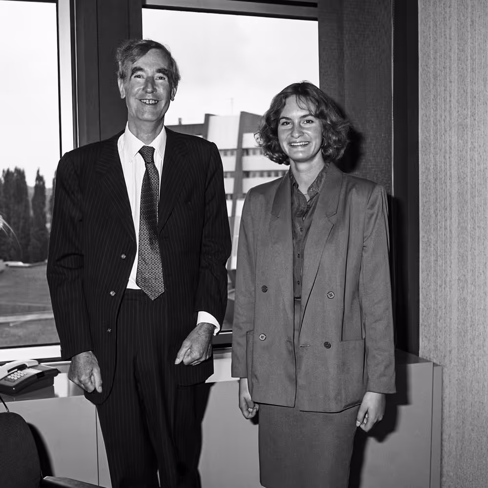 Lord Henry PLUMB - EP President meets with a guest