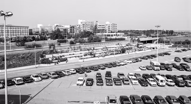 General view of the Kirchberg Plateau in Luxembourg