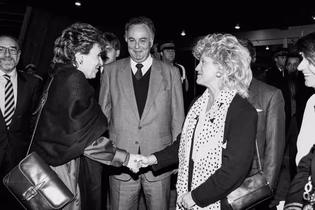 Fotagrafa 19: Arrival for the Formal Sitting on the Situation in Eastern Europe after the Fall of the Berlin Wall at the EP in Strasbourg