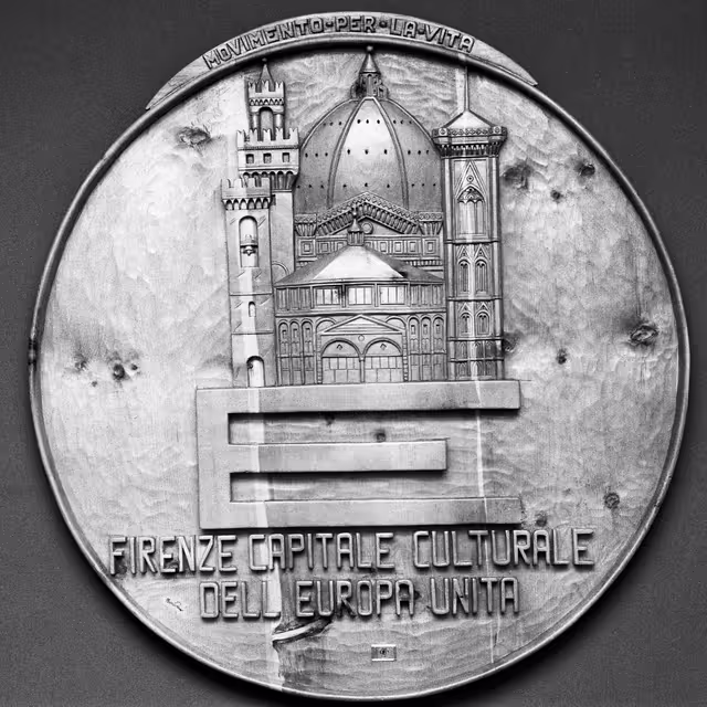 Foto 5: Official visit of President of Colombia, on the 4th of April 1990 in Strasbourg