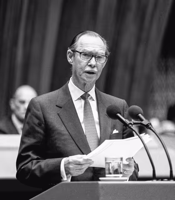 Foto 7: Official visit of HRH JEAN, Grand Duke of Luxembourg at the European Parliament in Strasbourg