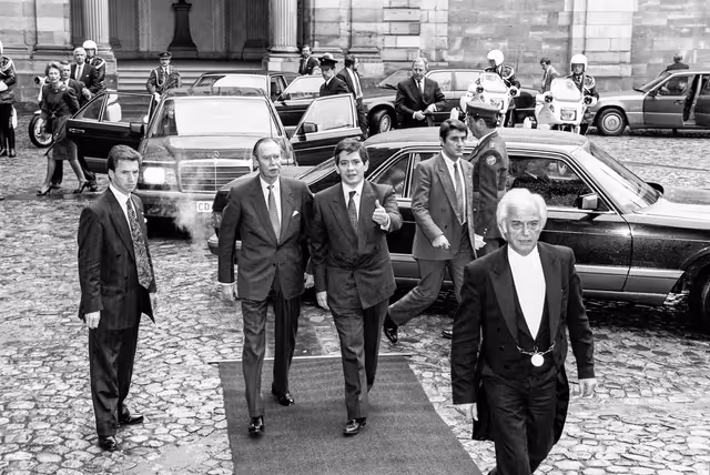 Foto 5: Official visit of HRH JEAN, Grand Duke of Luxembourg at the European Parliament in Strasbourg