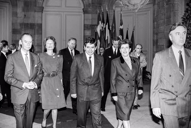 Foto 8: Official visit of HRH JEAN, Grand Duke of Luxembourg at the European Parliament in Strasbourg