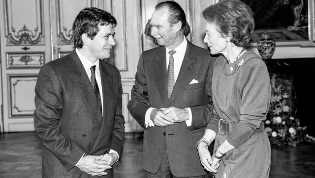 Foto 11: Official visit of HRH JEAN, Grand Duke of Luxembourg at the European Parliament in Strasbourg