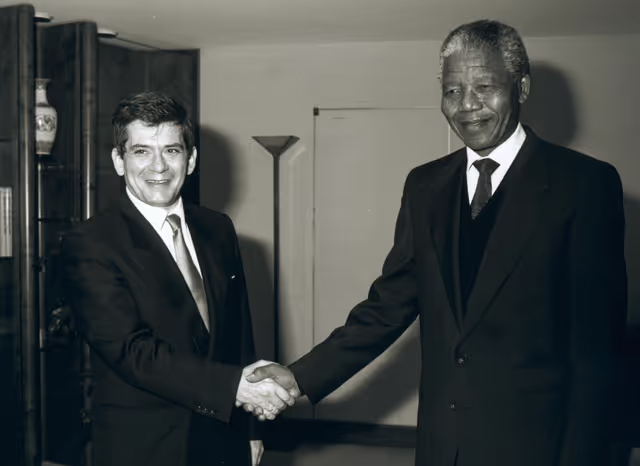 Φωτογραφία 17: EP President meets with the President of South Africa