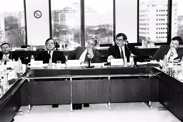 Meeting at the European Parliament in Brussels