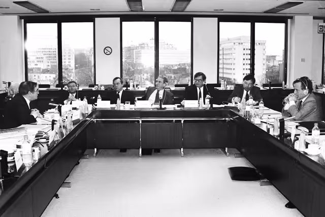 Meeting at the European Parliament in Brussels