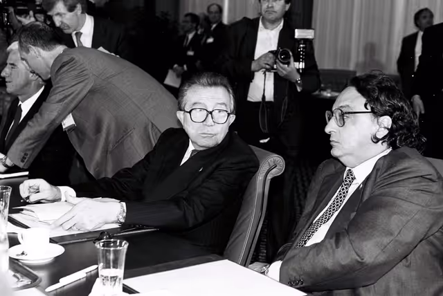 Fotó 23: European Council meeting in Luxembourg on April 8, 1991.