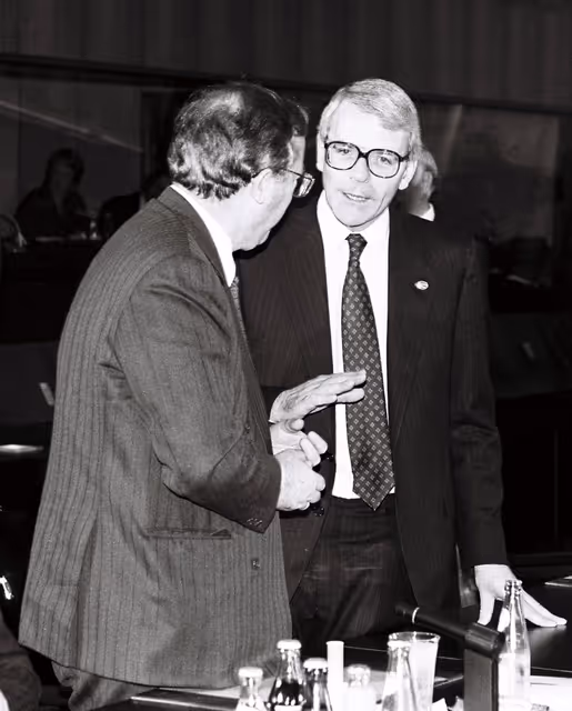 Fotó 20: European Council meeting in Luxembourg on April 8, 1991.