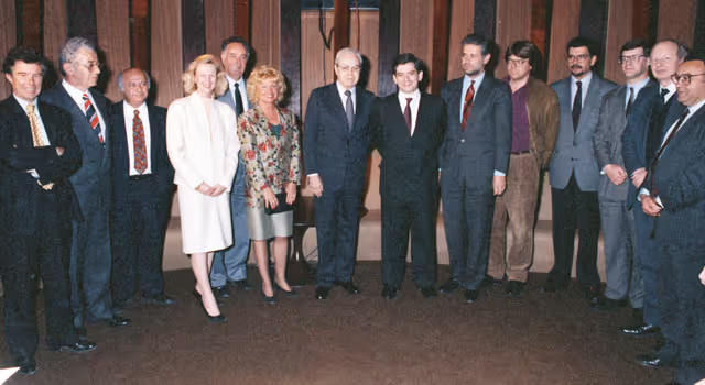Fotó 50: Javier PEREZ DE CUELLAR, Secretary-General of the United Nations visits the European Parliament