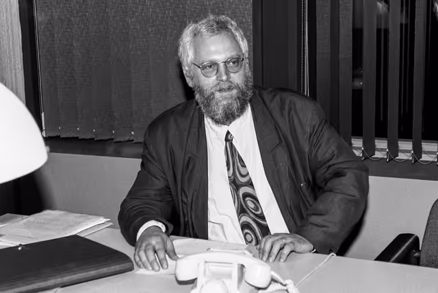 Foto 48: Ulrich STOCKMANN MEP in a meeting at the EP in Strasbourg.