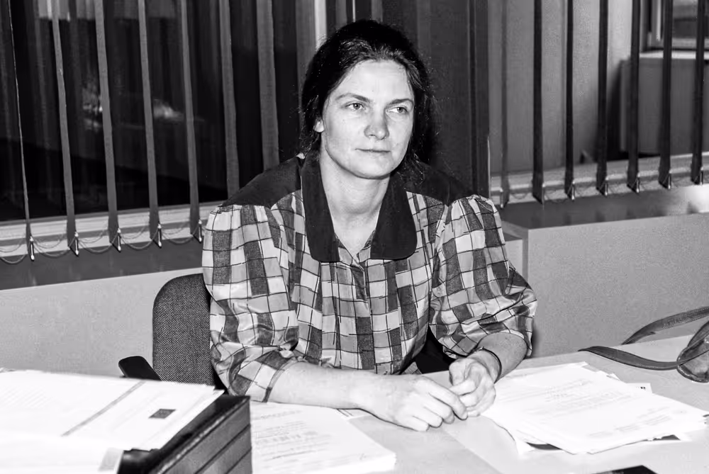 Constanze KREHL in a meeting at the EP in Strasbourg.