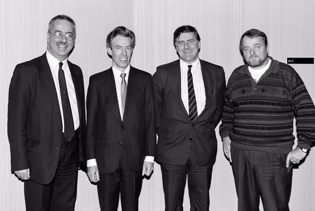 Foto 23: Meeting at the EP in Strasbourg in October 1991