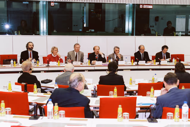 Fotografie 4: Meeting at the EP in Brussels