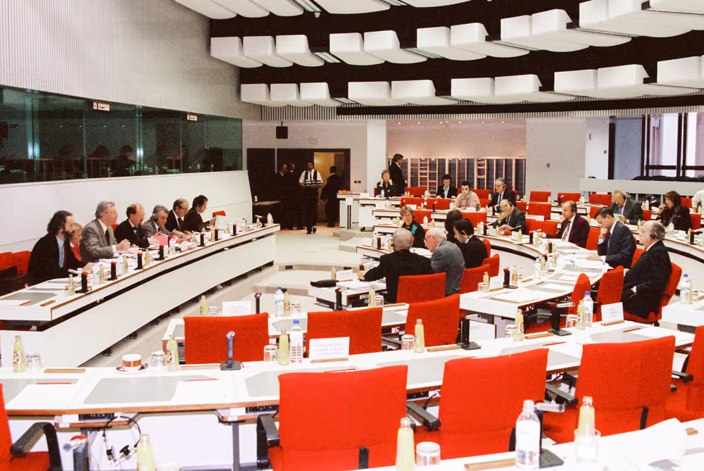 Meeting at the EP in Brussels