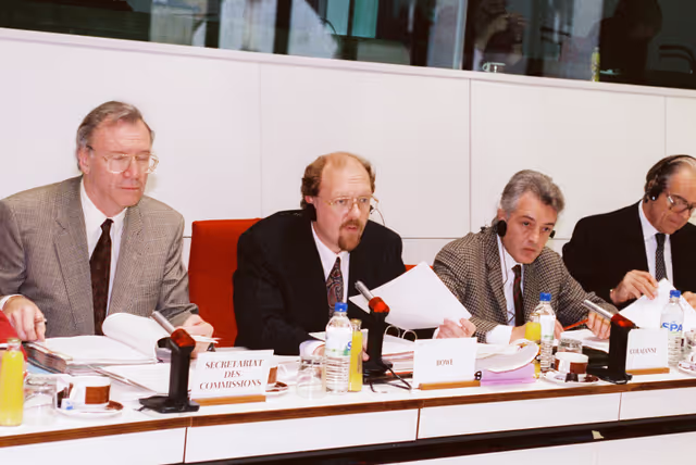 Fotografie 5: Meeting at the EP in Brussels