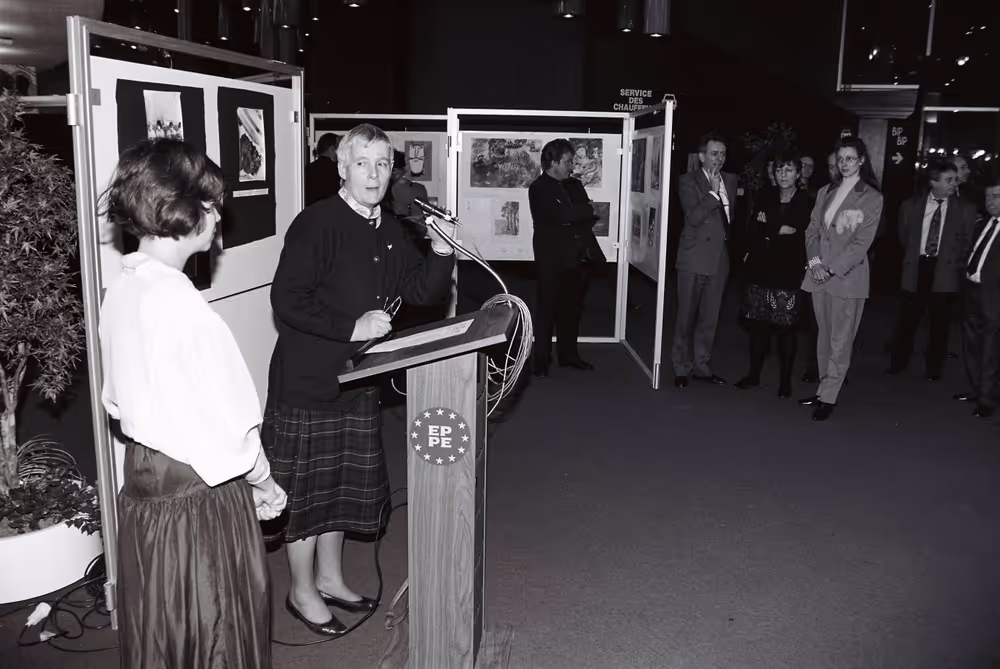 Art exhibition in Strasbourg sponsored by the Greens