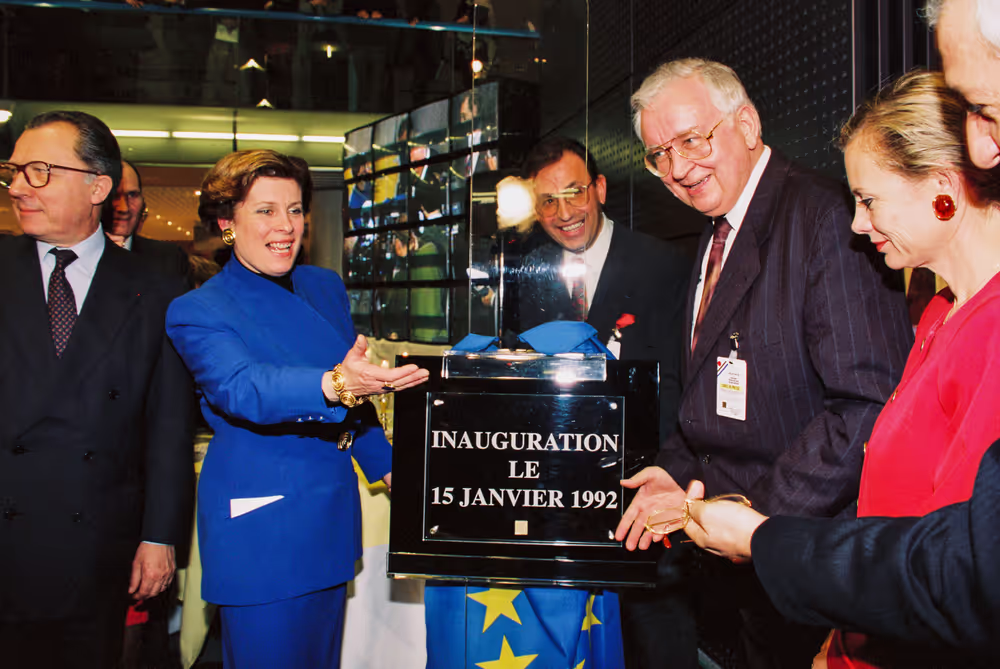 EP President inaugurates the new press room in Strasbourg