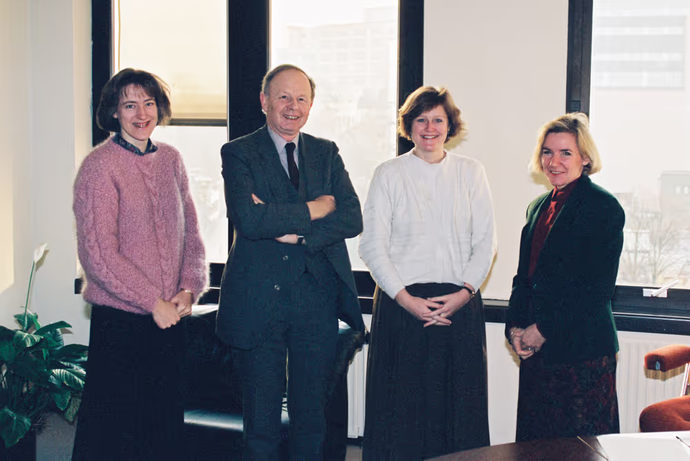 Portrait of Sir Fred CATHERWOOD MEP in Brussels